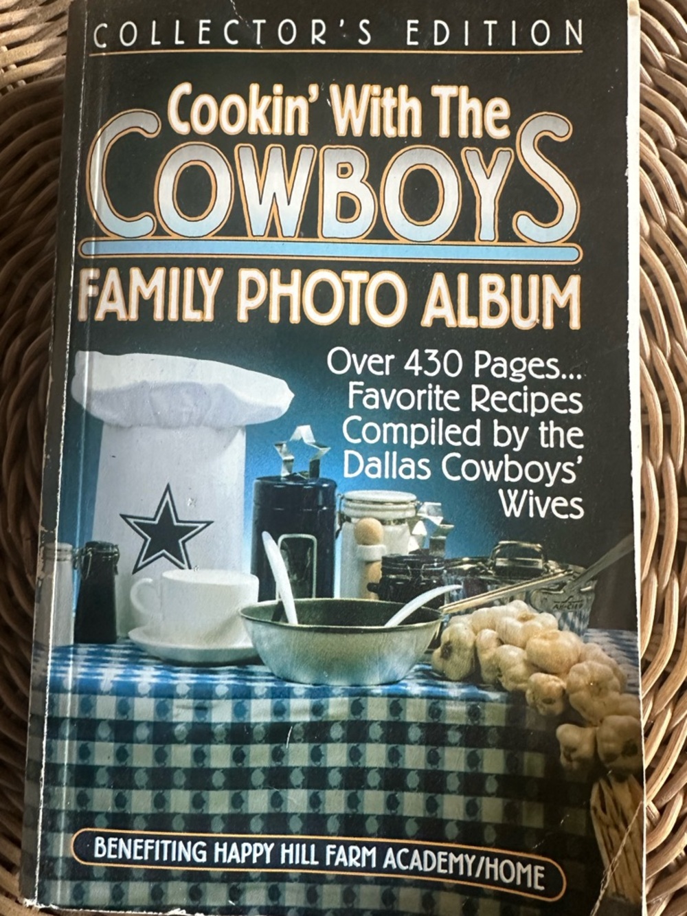 1995 Cookin With Cowboys Dallas Cowboys Wives Photo Album Troy Aikman